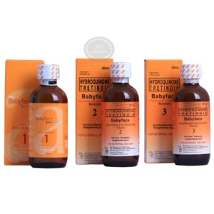 RDL Baby Face Hydroquinone + Tretinoin Solutions #1,#2,#3