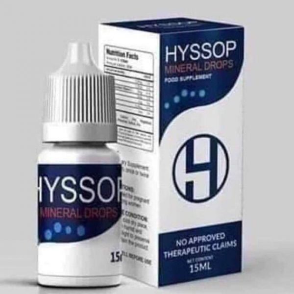 Hyssop Mineral Drops
