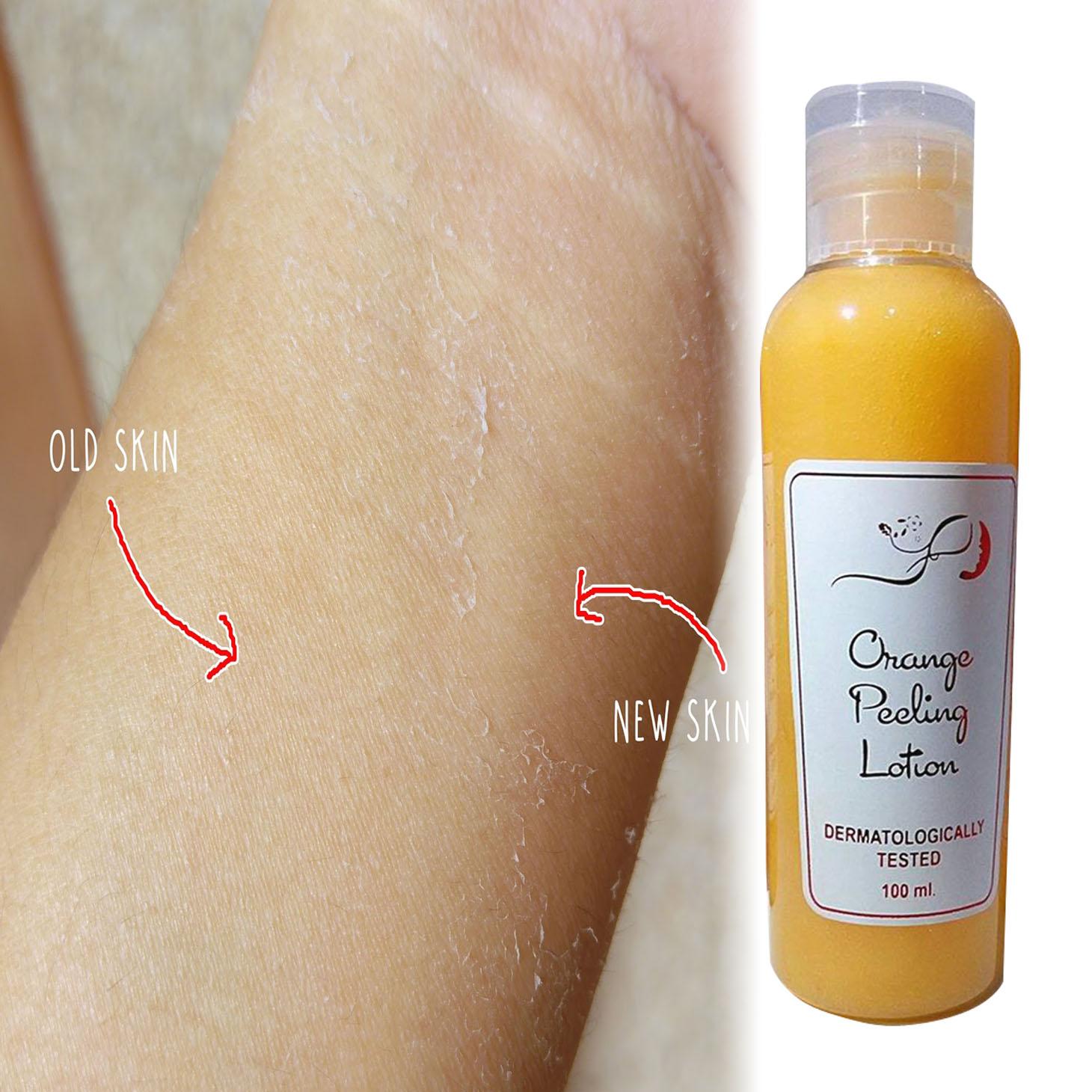 Orange Peeling Lotion 100ml For Instant Whitening Rejuvenating Sets