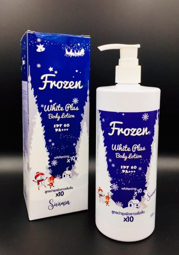 frozen white plus lotion