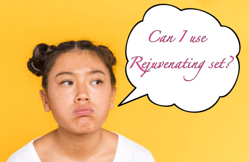 What is the right age to use rejuvenating set