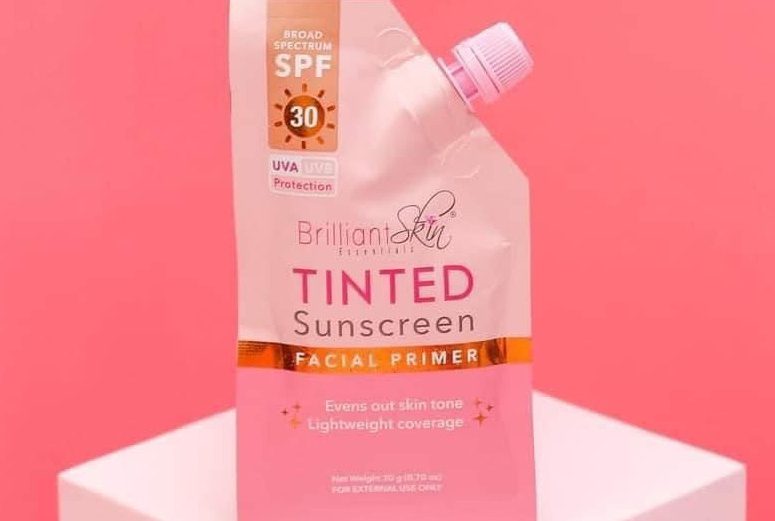 Brilliant Tinted sunscreen