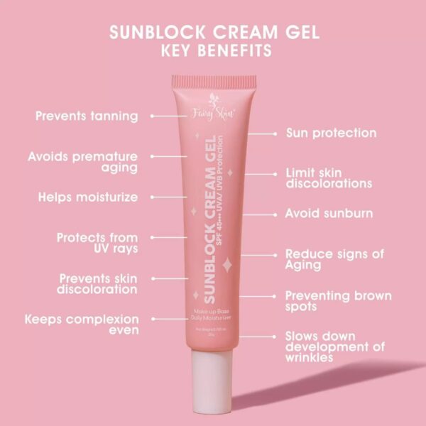Fairy Skin Sunblock Cream Gel