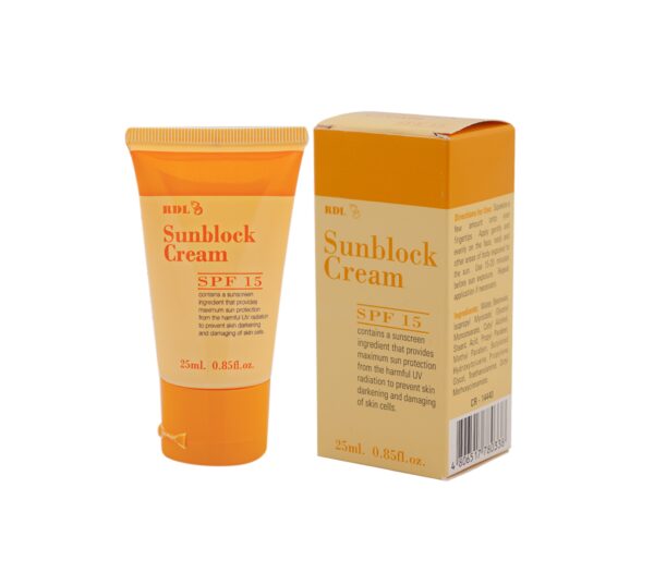 RDL Sunblock Cream SPF15 25ml
