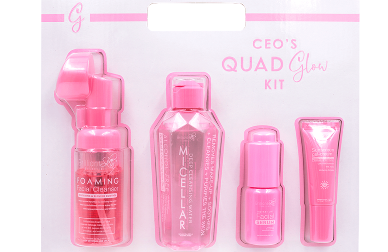 Brilliant Skin CEO Quad Glow Kit