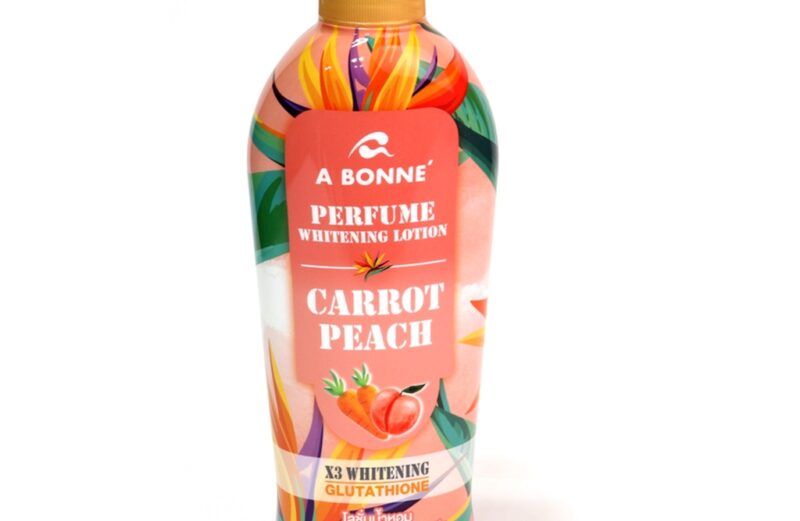 A Bonne Carrot & Peach Perfume Whitening Lotion 500ml