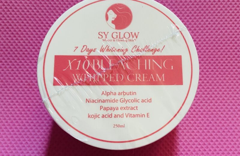 SY Glow Bleaching Whipped Cream