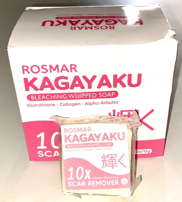 rosmar kagayaku bleaching whipped soap 1 soap x 70g