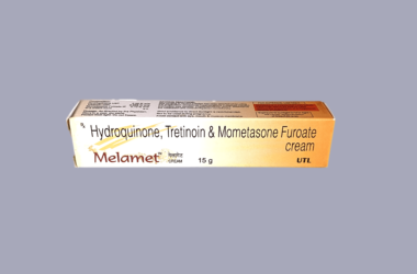 Melamet - Hydroquinone Tretinoin Mometasone Furoate Cream