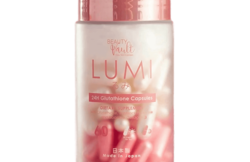 LUMI 24H Glutathione Supplement By Beauty Vault - 60 Capsules
