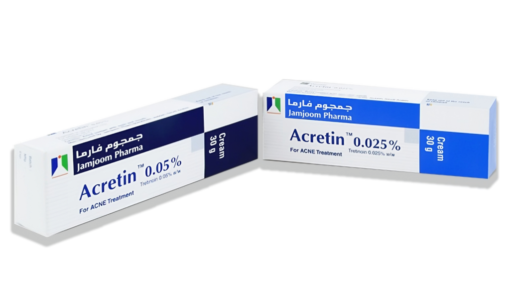 Acretin Cream 30g 0.025/0.05 Tretinoin For Acne Treatment Rejuvenating Sets