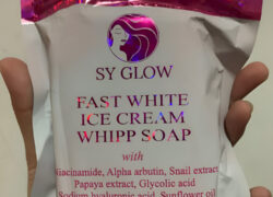 SY Glow Fast White Ice Cream Whipp Soap 125g