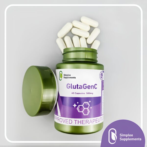 Simplee Supplement GlutaGenC 60 Capsules 500mg