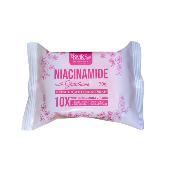 BMRS Niacinamide with Glutathione Bar Soap 70g