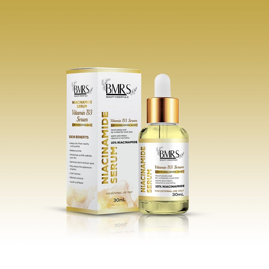 Niacinamide Serum with Hyaluronic Acide by BMRS