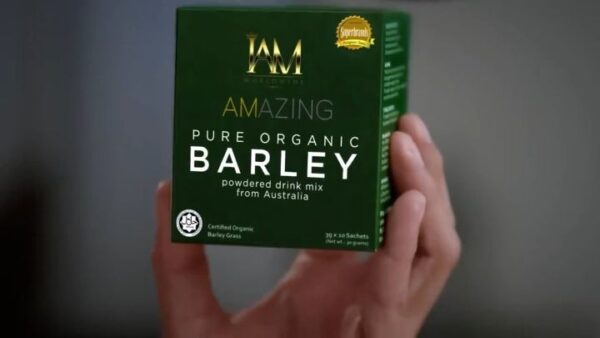 IAM Amazing Pure Organic Barley Juice Powder Original Amazing Pure Organic Barley Powdered Drink (10 Sachets) - Cures Any Kinds of Diseases like Cancer, Diabetes, High Blood, Hypertension, Kidney Problem, Liver Problem, Skin Problem, Hepatitis, Dengue