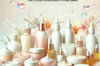 Maximizing Results: How to Use Your Skincare Products for Optimal Benefits