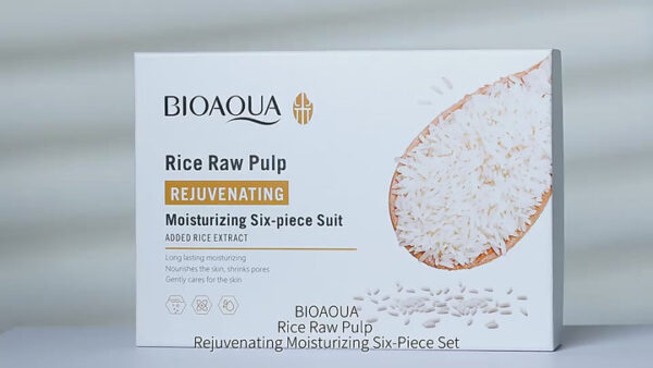 BIOAQUA Rice Raw Pulp Skin Care Rejuvenating Set