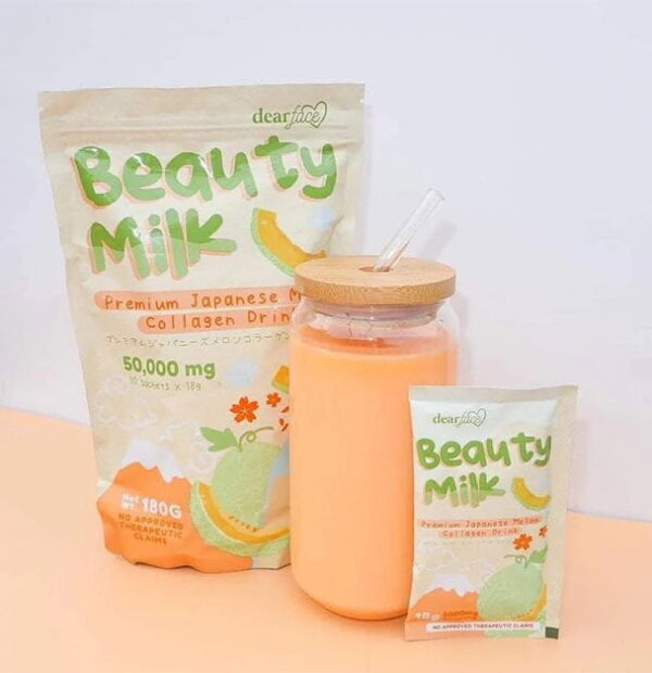 Dear Face Beauty Milk Premium Japanese Melon Collagen Drink