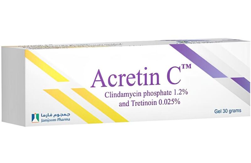 Acretin C 1.2%, 0.025% Gel 30 Gm