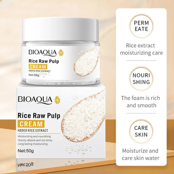 BIOAQUA Rice Raw Pulp Skin Care Rejuvenating Set