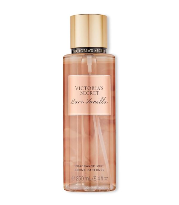 Victoria's Secret Bare Vanilla Body Spray for Women, Notes of Whipped Vanilla and Soft Cashmere, Bare Vanilla Collection (8.4 oz)