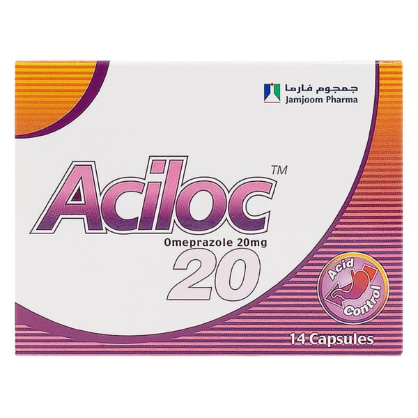 Aciloc Omeprazole 20mg 14 Capsules