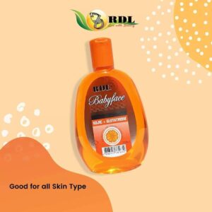 RDL Babyface Facial Cleanser with Kojic + Glutathione 250mL