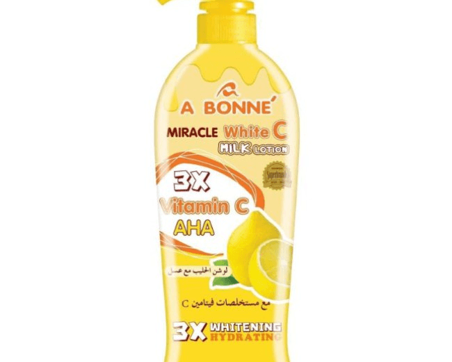 A Bonne Miracle White C Milk Lotion 3x Vitamin C AHA – 500ml