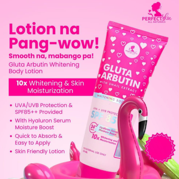 Perfect Skin Gluta Arbutin Whitening Body Lotion - 250ml - Image 4