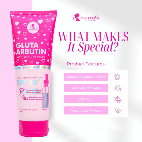 Perfect Skin Gluta Arbutin Whitening Body Lotion - 250ml