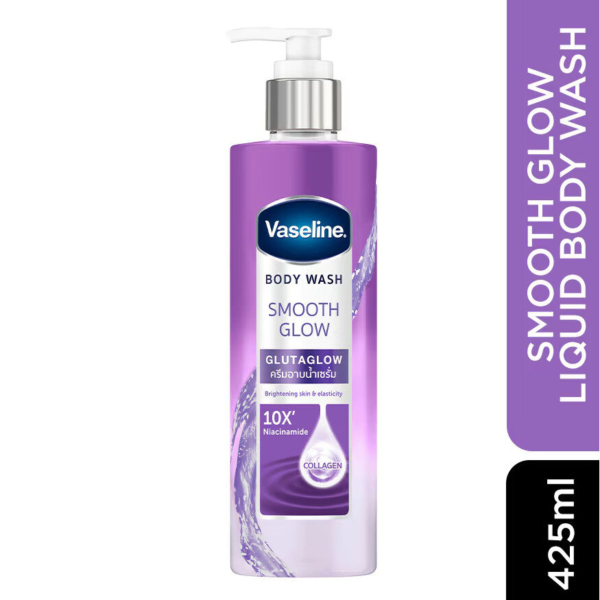 Vaseline Body Wash Smooth Glow - 425ml