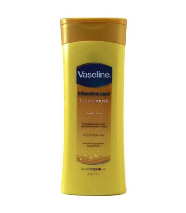 Vaseline Healing Musk Body Lotion 400 Ml - Pinoyhyper