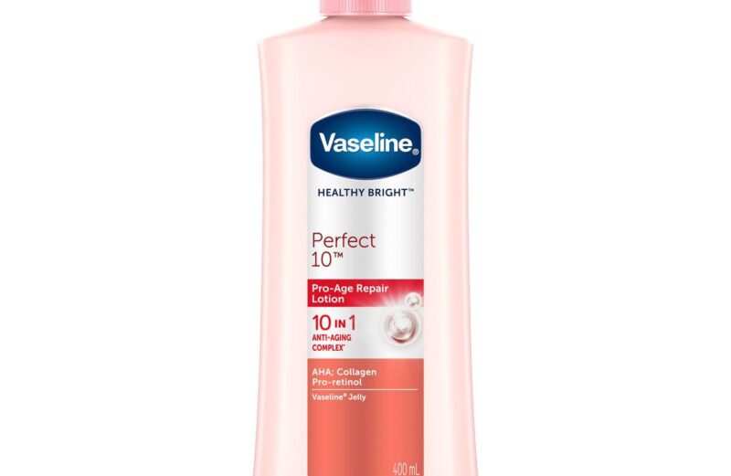 Vaseline Healthy Bright Perfect 10 Body Lotion  – 400ml (Pump)