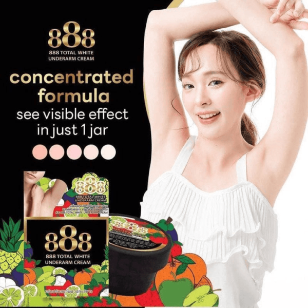 888 Total White Underarm Cream - Image 3