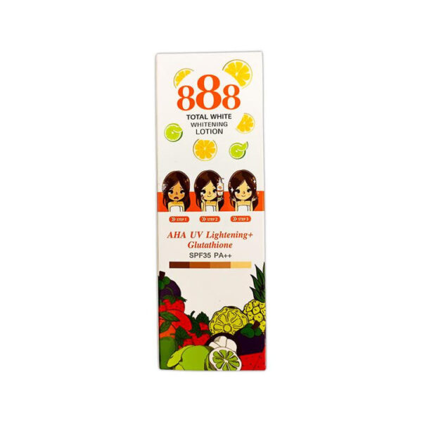 888 Total White Whitening Lotion SPF35 - 250ml - Image 6