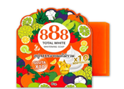 888 Total White 10X Whitening Soap – 80g