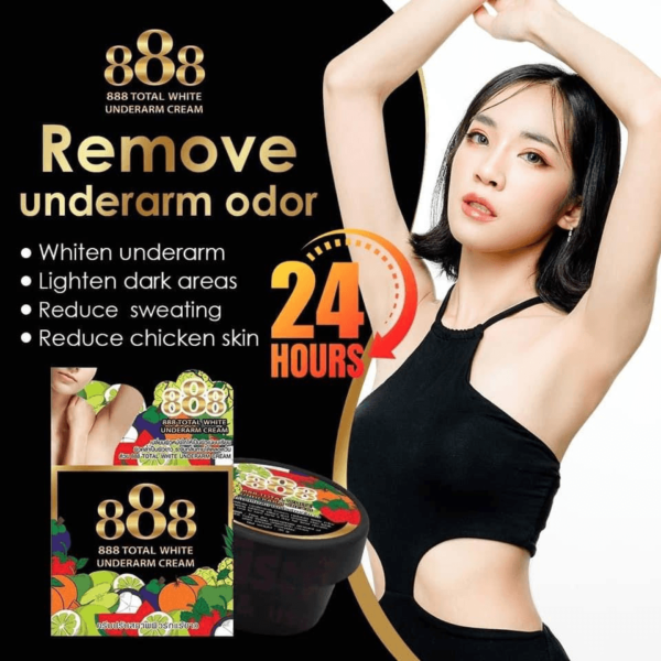 888 Total White Underarm Cream - Pinoyhyper