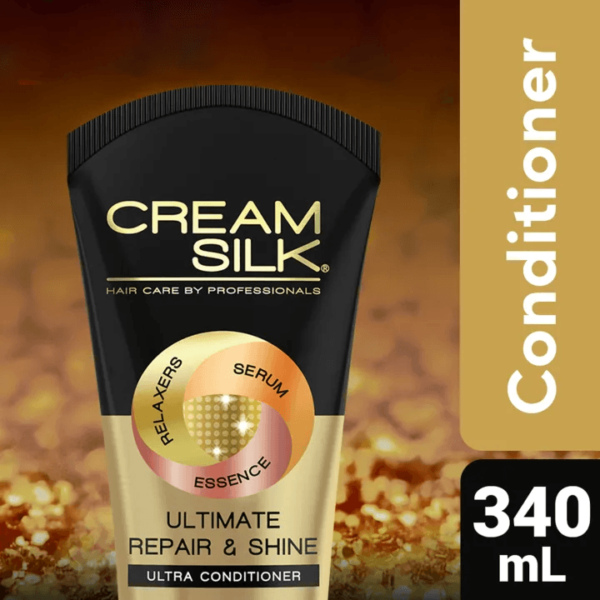 Cream Silk Triple Keratin Rescue Ultra Conditioner Repair & Shine - 340ml - Pinoyhyper