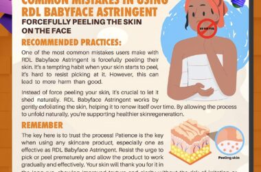 Common Mistakes When Using RDL Babyface Astringent