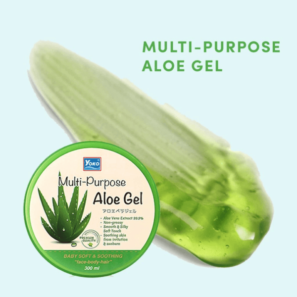 Yoko Multi-Purpose Aloe Gel Baby Soft & Soothing - 300ml - Image 4