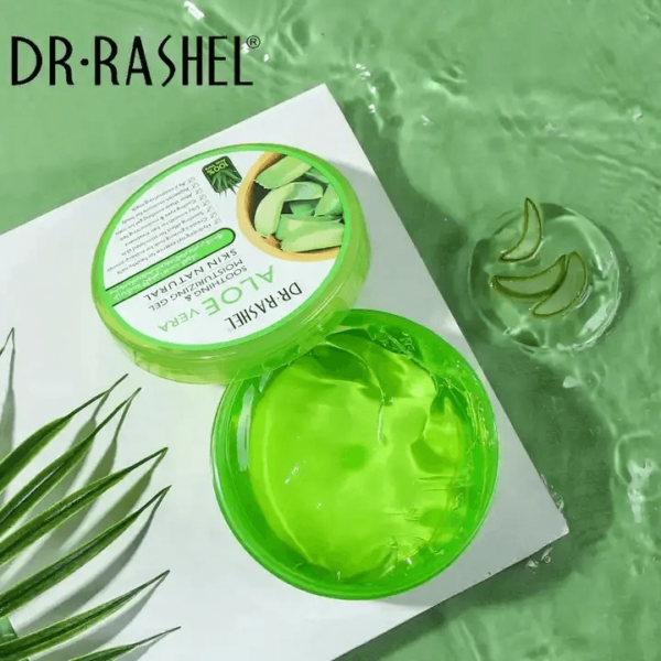 Dr. Rashel Aloe Vera Soothing & Moisturizing Gel Skin Natural - 300g - Image 5