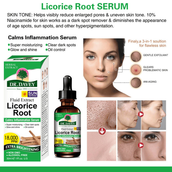 Dr.Davey Fluid Extract Licorice Root Serum - 30ml - Image 4