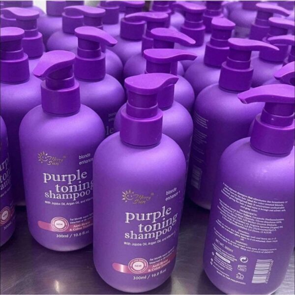 Merry Sun Purple Toning Shampoo 300ml - Image 4