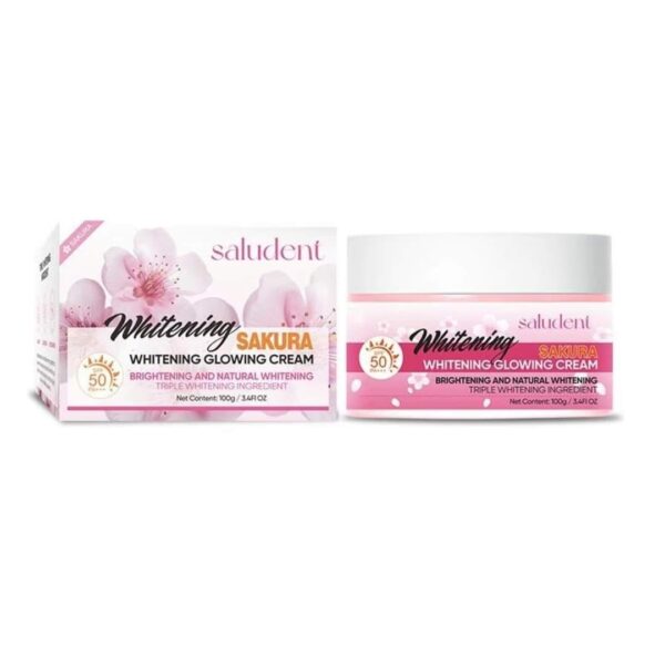 saludent, Whitening Sakura Whitening Glow Cream 100g