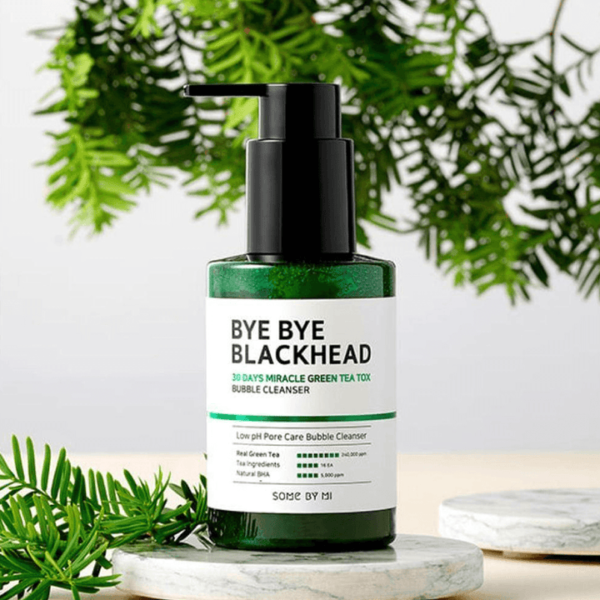 Bye Bye Blackhead 30 Days Miracle Green Tea Tox Bubble Cleanser - 120g - Image 3