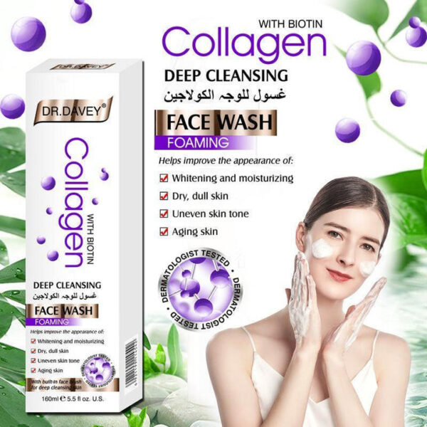 Dr.Davey Collagen Face Wash - 160ml - Image 5