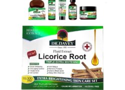 Dr Davey Licorice Root Extra Brightening Skin Care Set