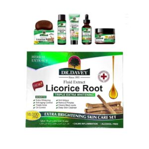 Dr Davey Licorice Root Extra Brightening Skin Care Set