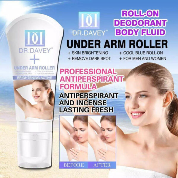 Dr. Davey Brightening Roll-On Underarm Active Liquid - 100ml - Image 2